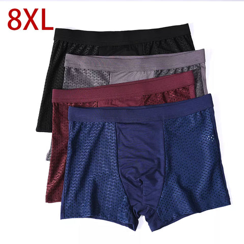 8XL Plus Banboo Fiber Men Underwear