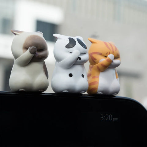 Cute Cat Figurines Miniature