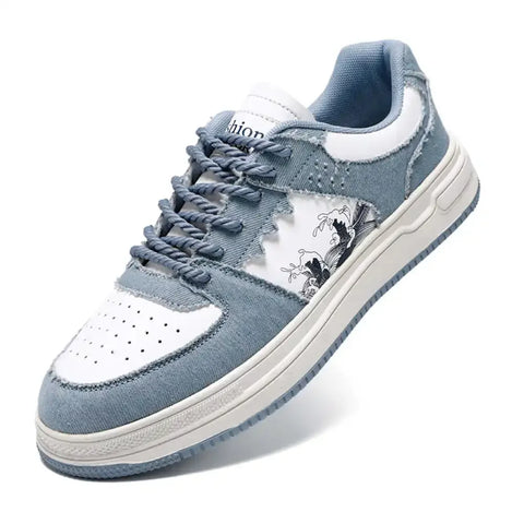 Large Size Two Tone Designer Sneakers