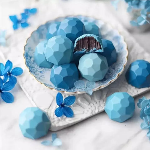 3D Gemstone Design Chocolate Silicone