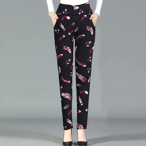 Cotton Pants Middle-Aged Mother Wear