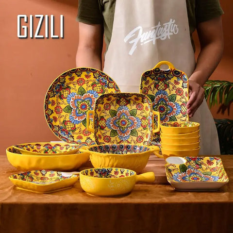 Bohemia Style Ceramic Dinnerware