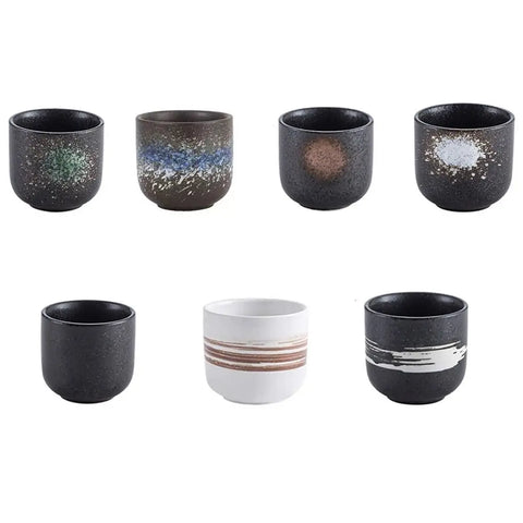 Crude Pottery Ceramic Tea Cup