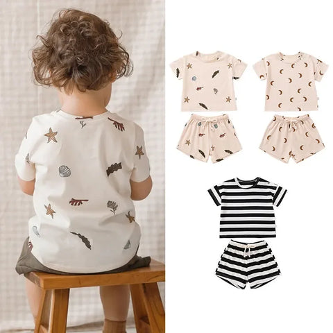 Baby clothes summer short sleeve