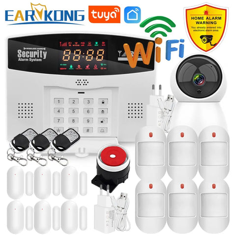 Alarm System Wireless Wired Detector