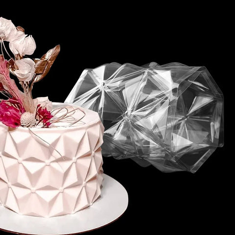3D Origami Cake Wrap