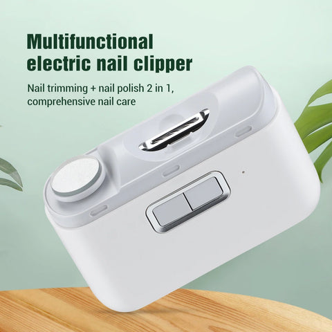 Electric Nail Clipper Cutter